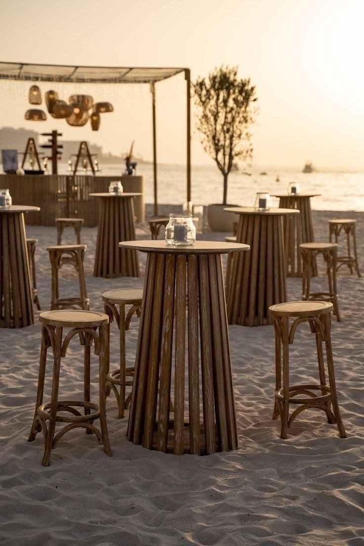 Golden hour, on the beach